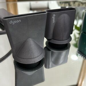 DYSON I Supersonic Professional Dryer Smoothing Nozzle Attachments wide & narrow